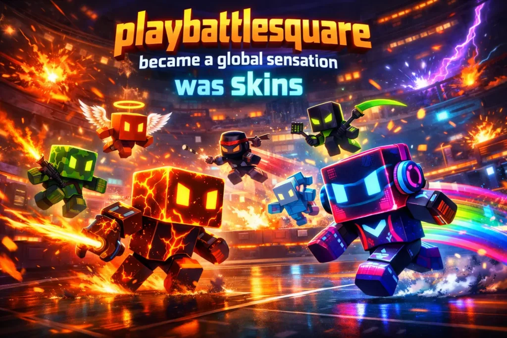 How PlayBattleSquare Became a Global Sensation: The Magic of Skins